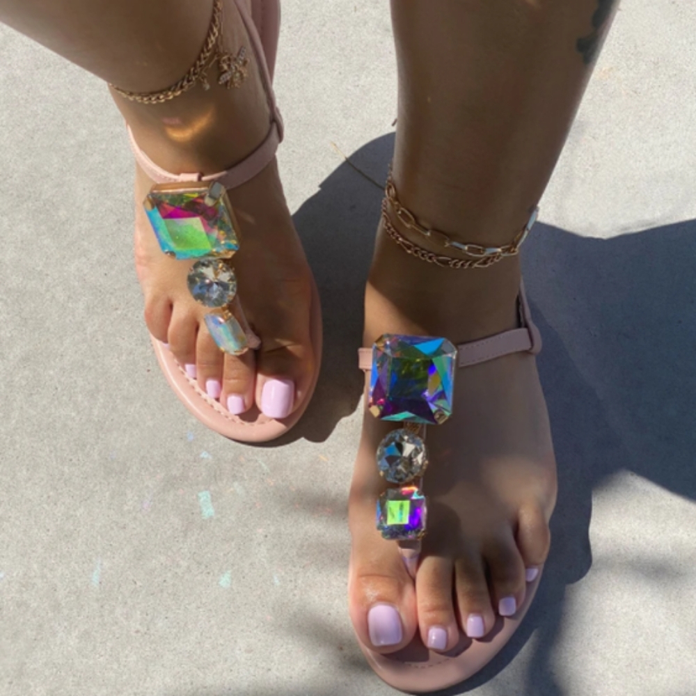 Nude Sandals
